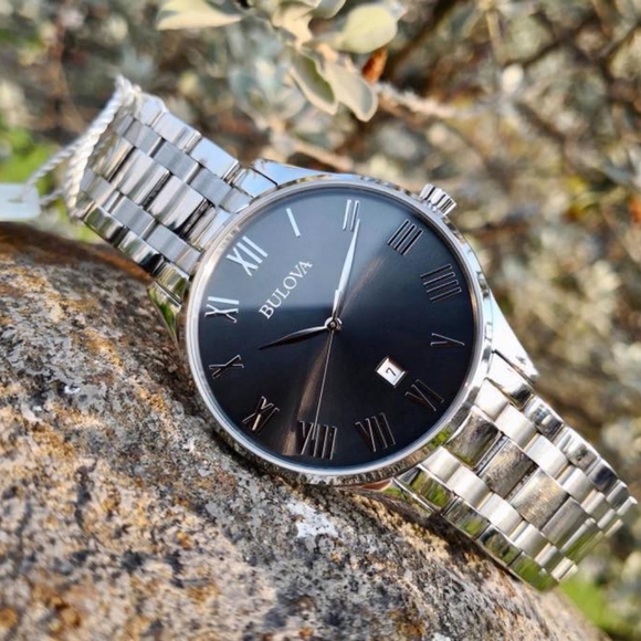 Bulova Other - **NEW** Bulova Men's Classic Stainless Steel Watch 96B261